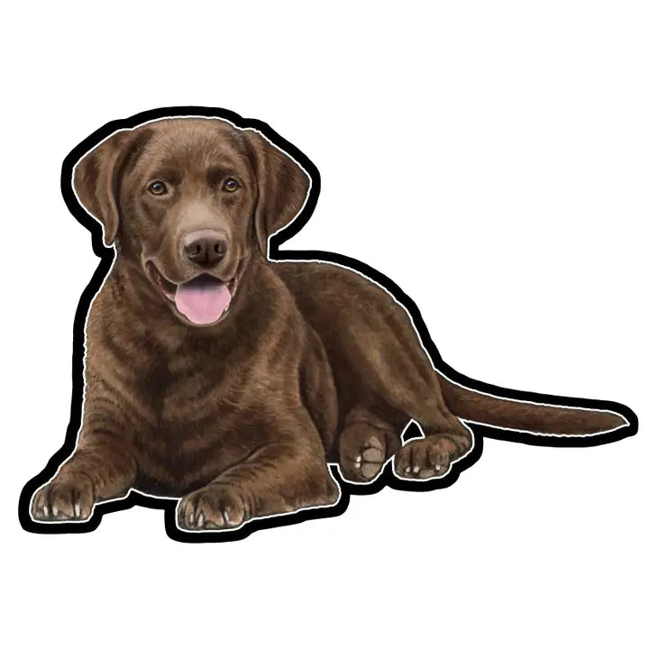 Chocolate Lab | Sticker