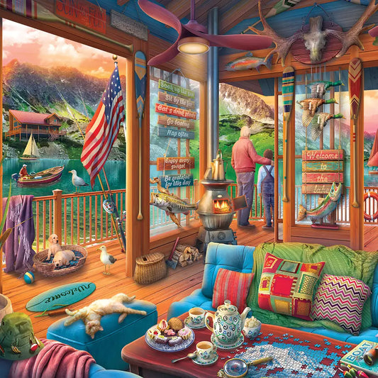 Lakeside Cabin Puzzle