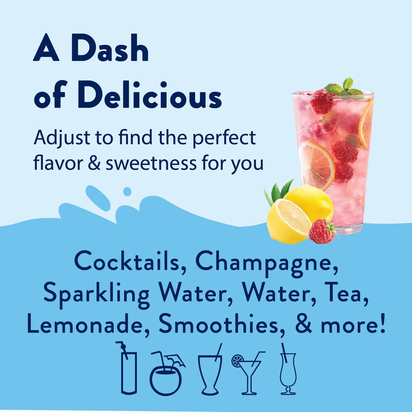 Sugar Free Lemon Raspberry Syrup