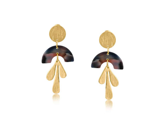 Camille Floral Stud Earrings