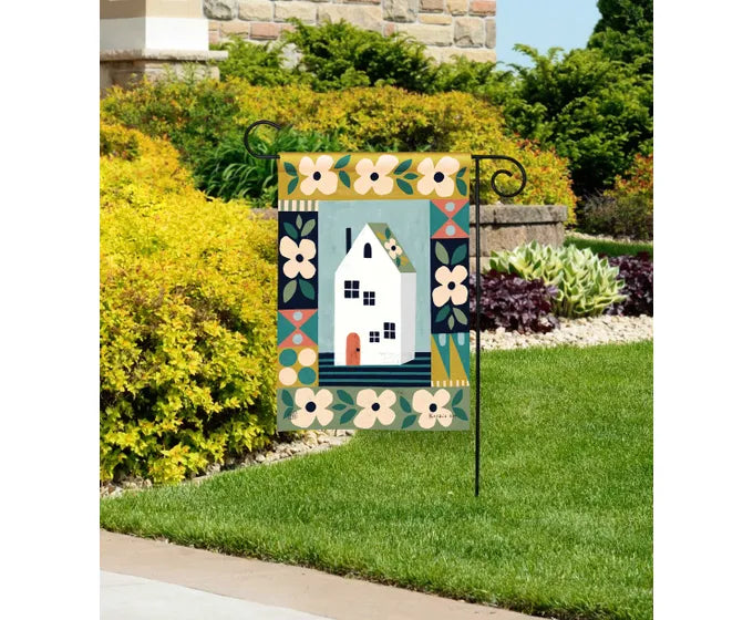 Modern Folk Home Garden Flag