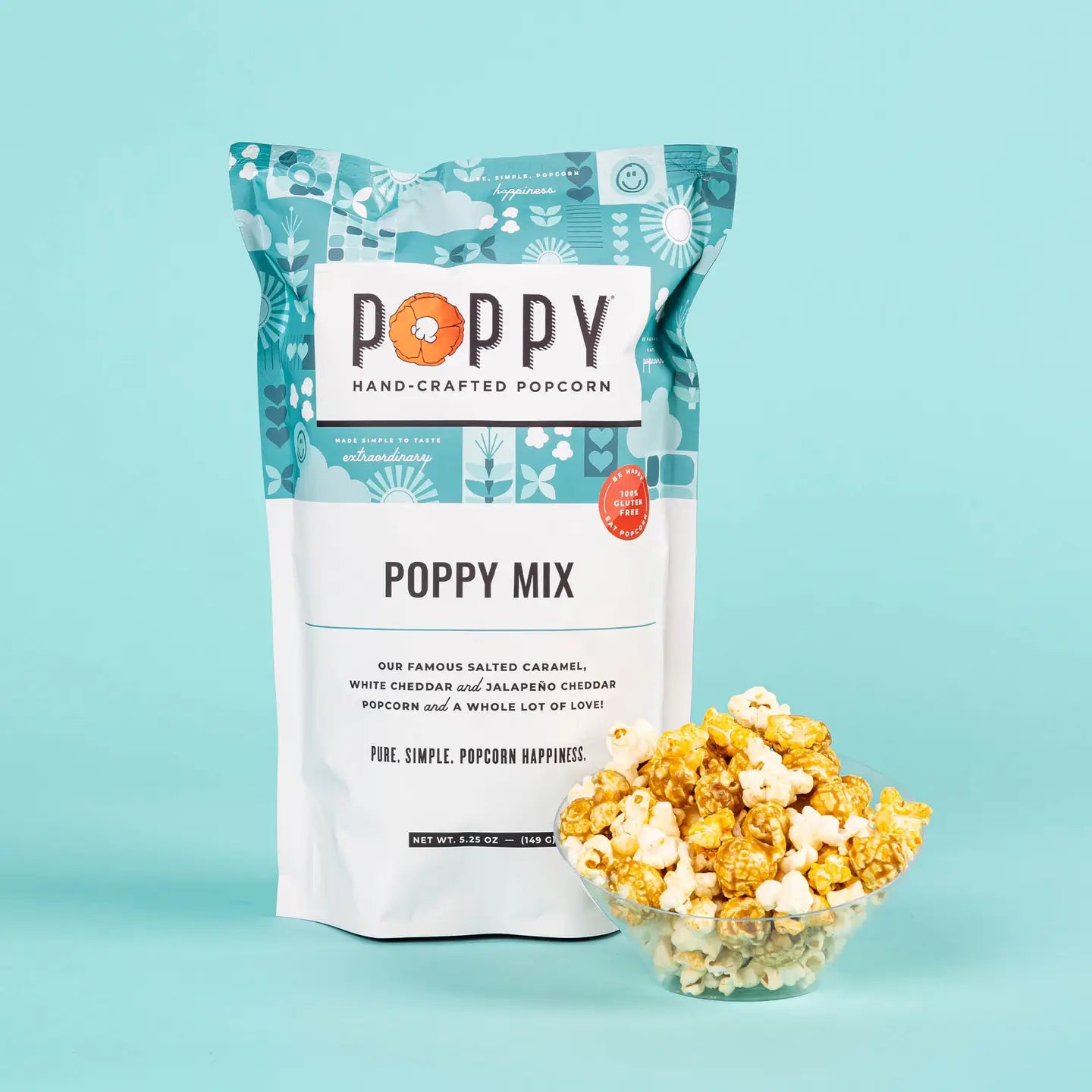 Poppy Mix Popcorn