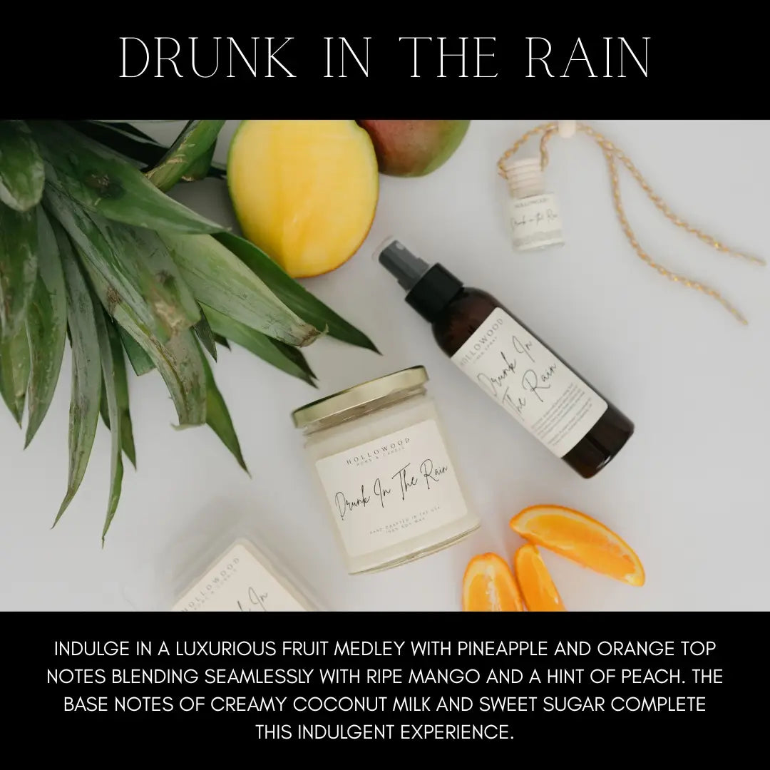 Drunk in the Rain Candle