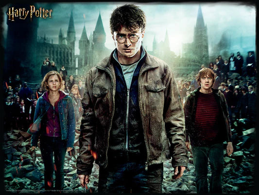 Harry, Hermione and Ron Puzzle 24X18