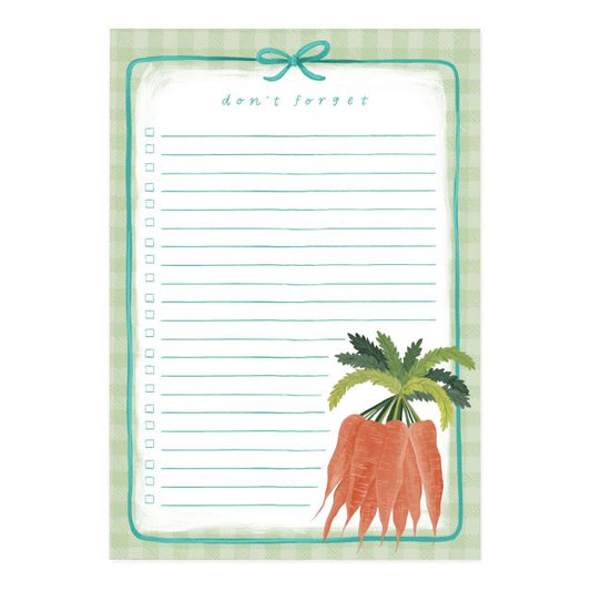 Carrots Notepad