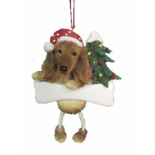 Longhaired Dachshund | Ornament