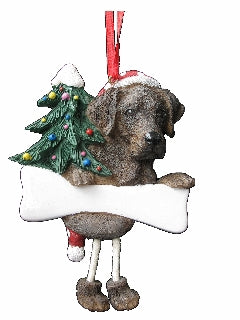 Chocolate Lab | Ornament