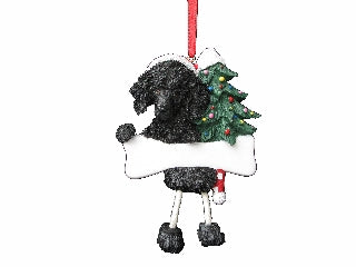 Black Poodle | Ornament