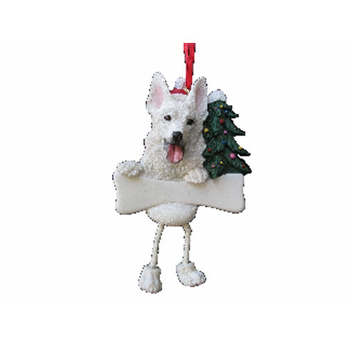 White German Shepherd | Ornament