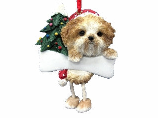 Tan Shih Tzu Puppy | Ornament