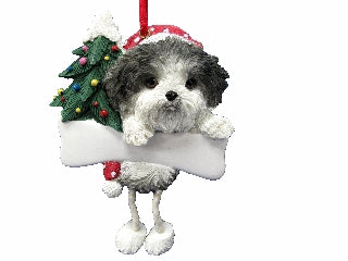 Black Shih Tzu Puppy | Ornament