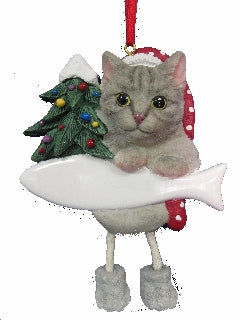 Silver Tabby | Ornament