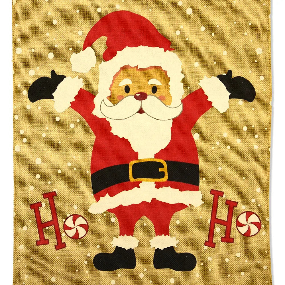 Ho Ho Santa Garden Flag