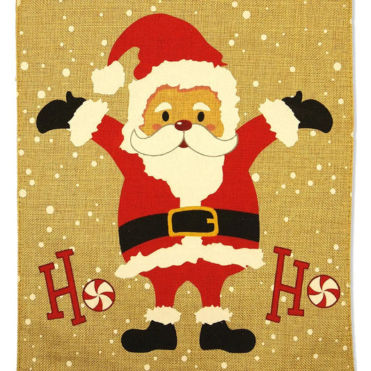 Ho Ho Santa Garden Flag