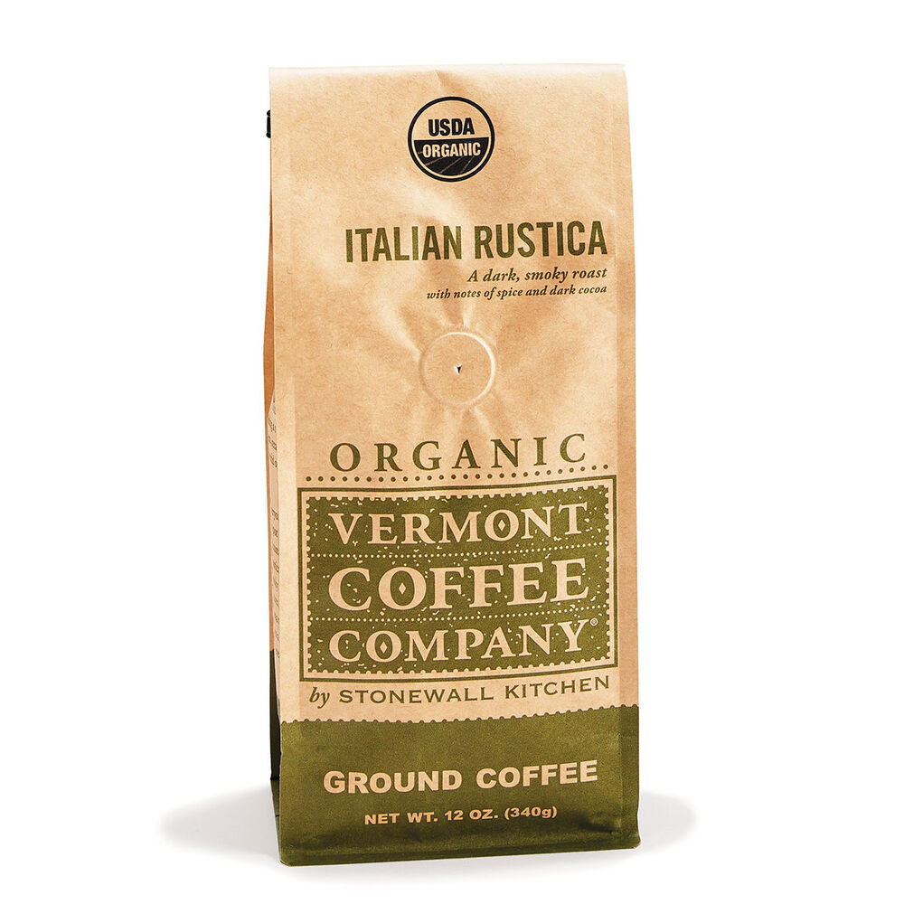 Organic Italian Rustica Ground Coffee