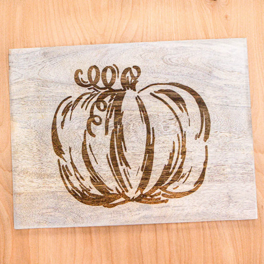 Heirloom Pumpkin Serving Board