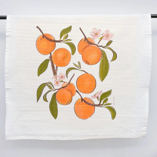 Peach Tea Towel