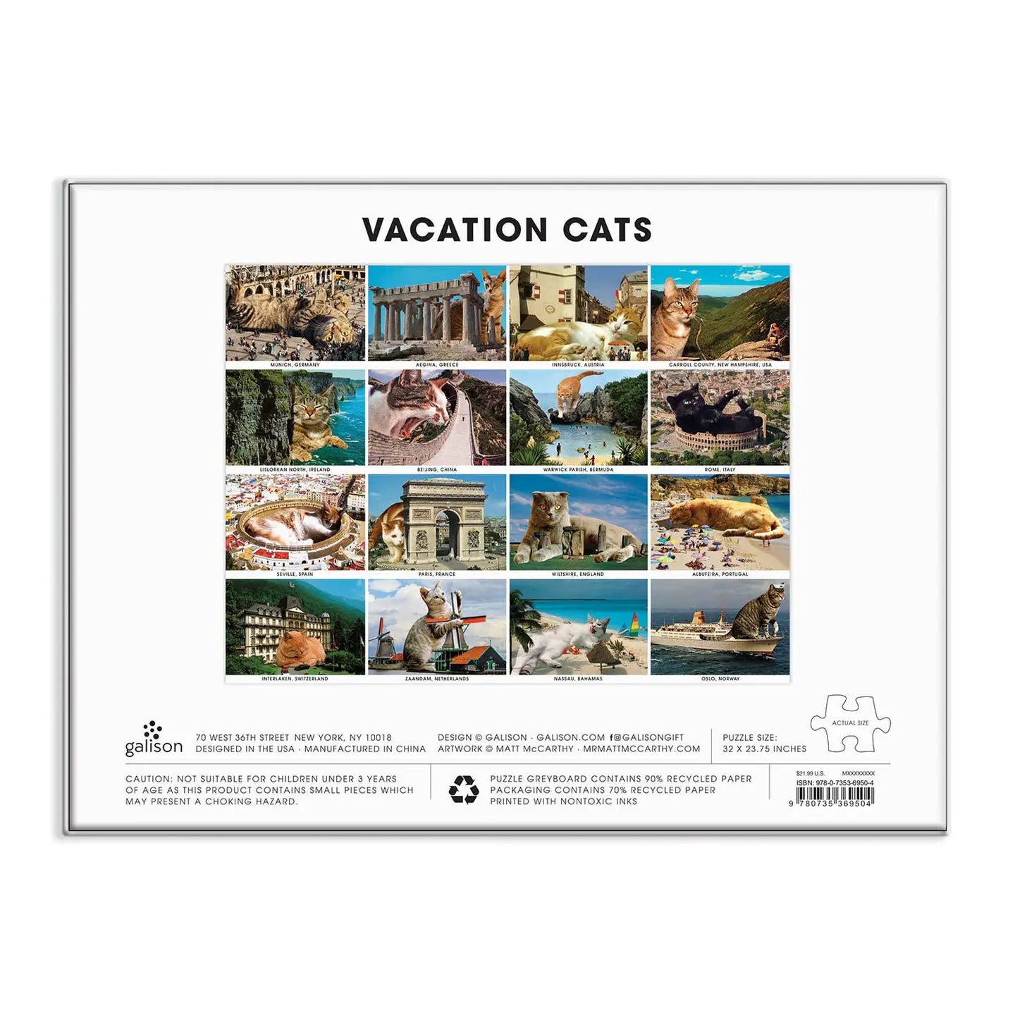 Vacation Cats Puzzle