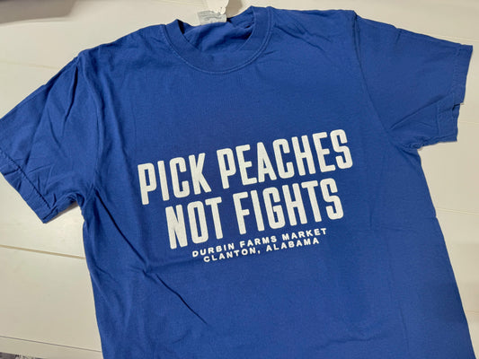 Pick Peaches Tee | Navy