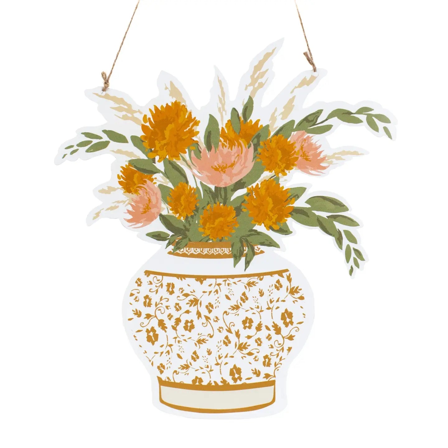 Fall Florals Door Hanger