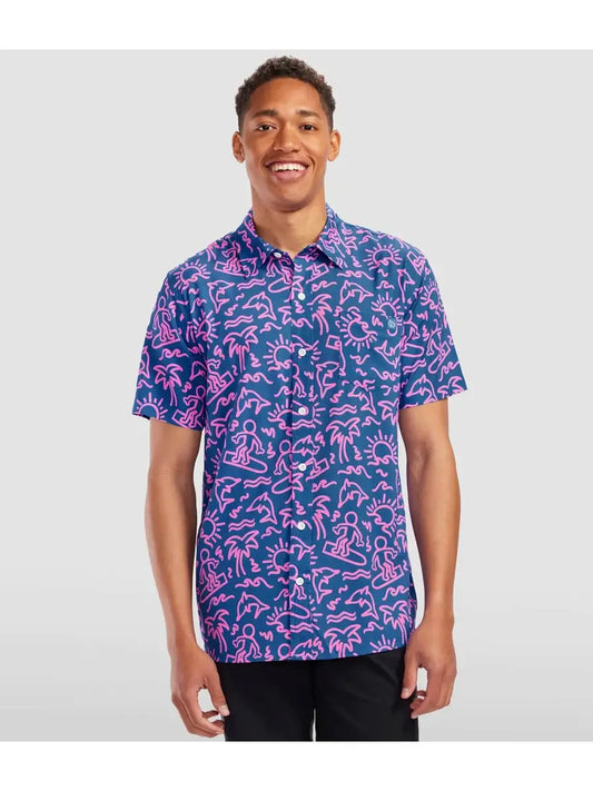 Men's Hawaiian Shirt | Sketchy Surfer