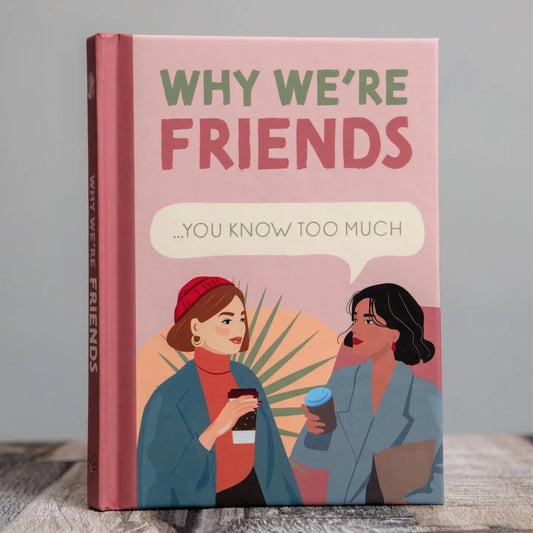 Why We're Friends Book - Friend Gifts For Her