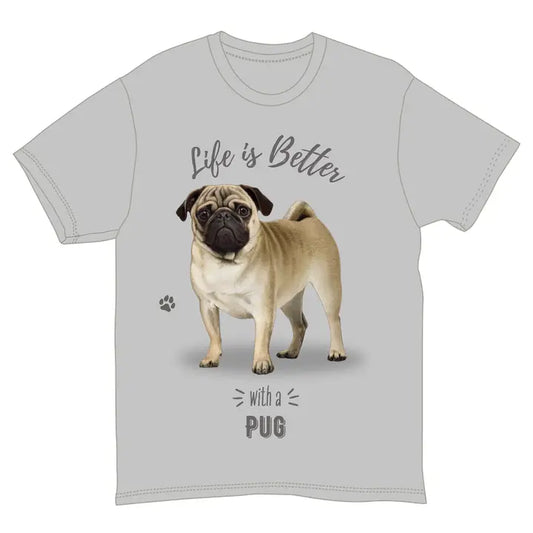 Pug | Life is Better Tee