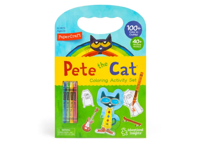 Pete the Cat Coloring Activity Set