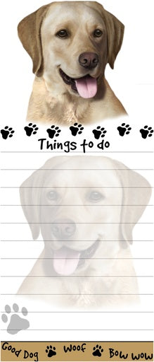 Yellow Lab | Magnetic Notepad