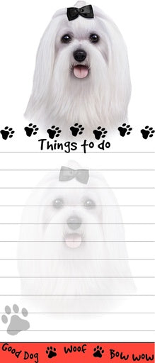 Maltese | Magnetic Notepad