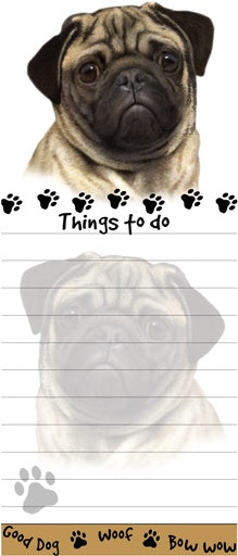 Pug | Magnetic Notepad