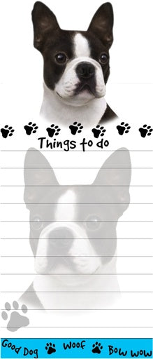 Boston Terrier | Magnetic Notepad