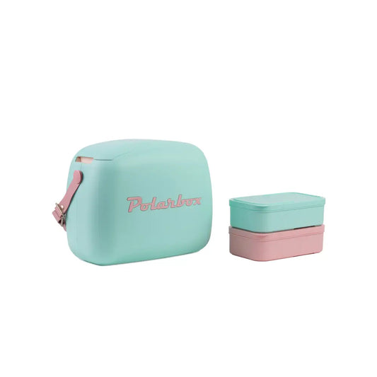 Polarbox Cooler Bag |  Cyan-Rose