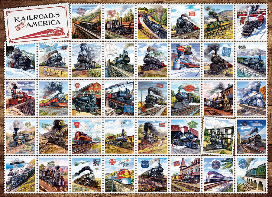 Railroads of America Puzzle