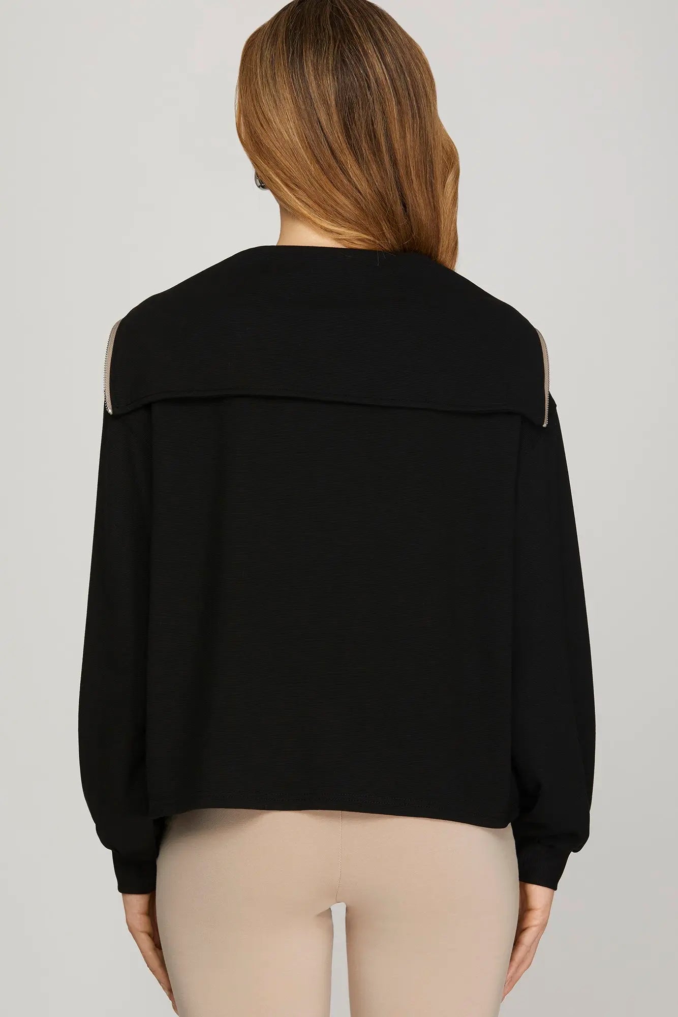 Kalen Pullover | Black