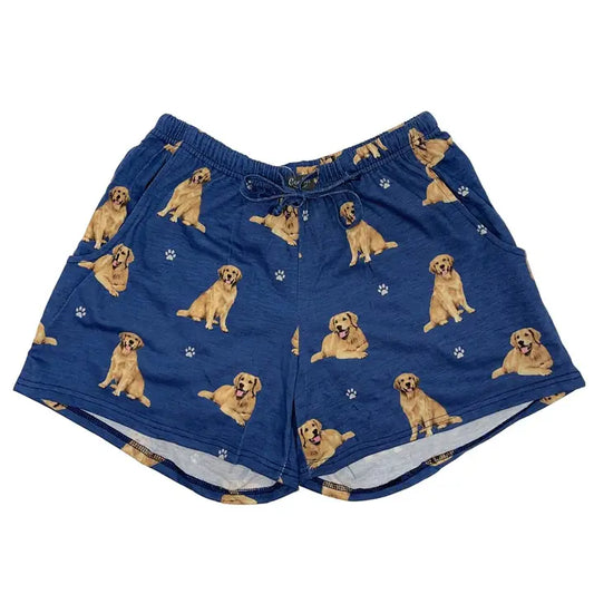 Pajama Shorts | Golden Retriever