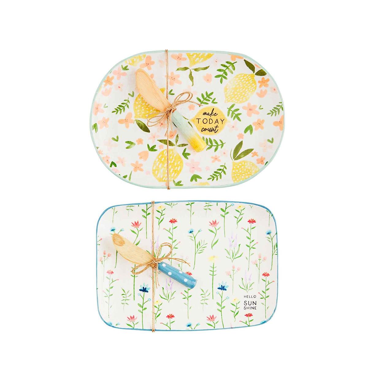 Floral Fruit Cheese Sets