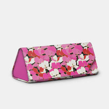 Load image into Gallery viewer, Enameled Orchids Sunglass Case
