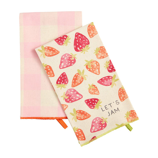 Strawberry Colorful Towel Set