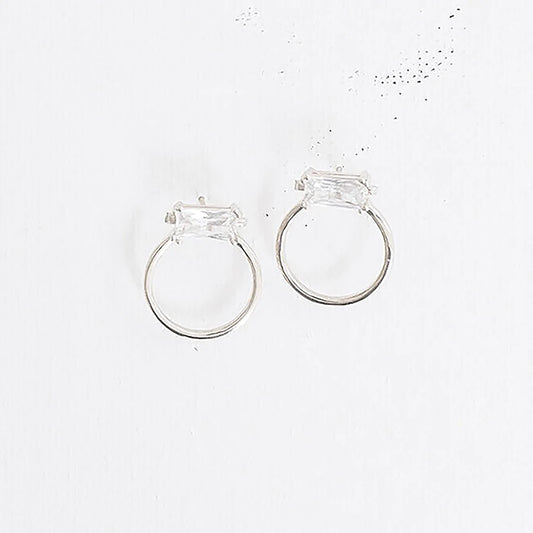 Elizabeth Earrings | Silver