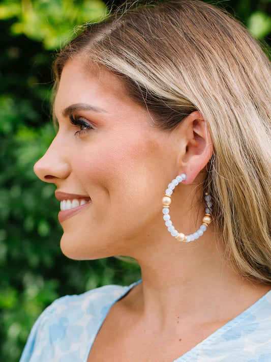 Janette Earrings | Periwinkle