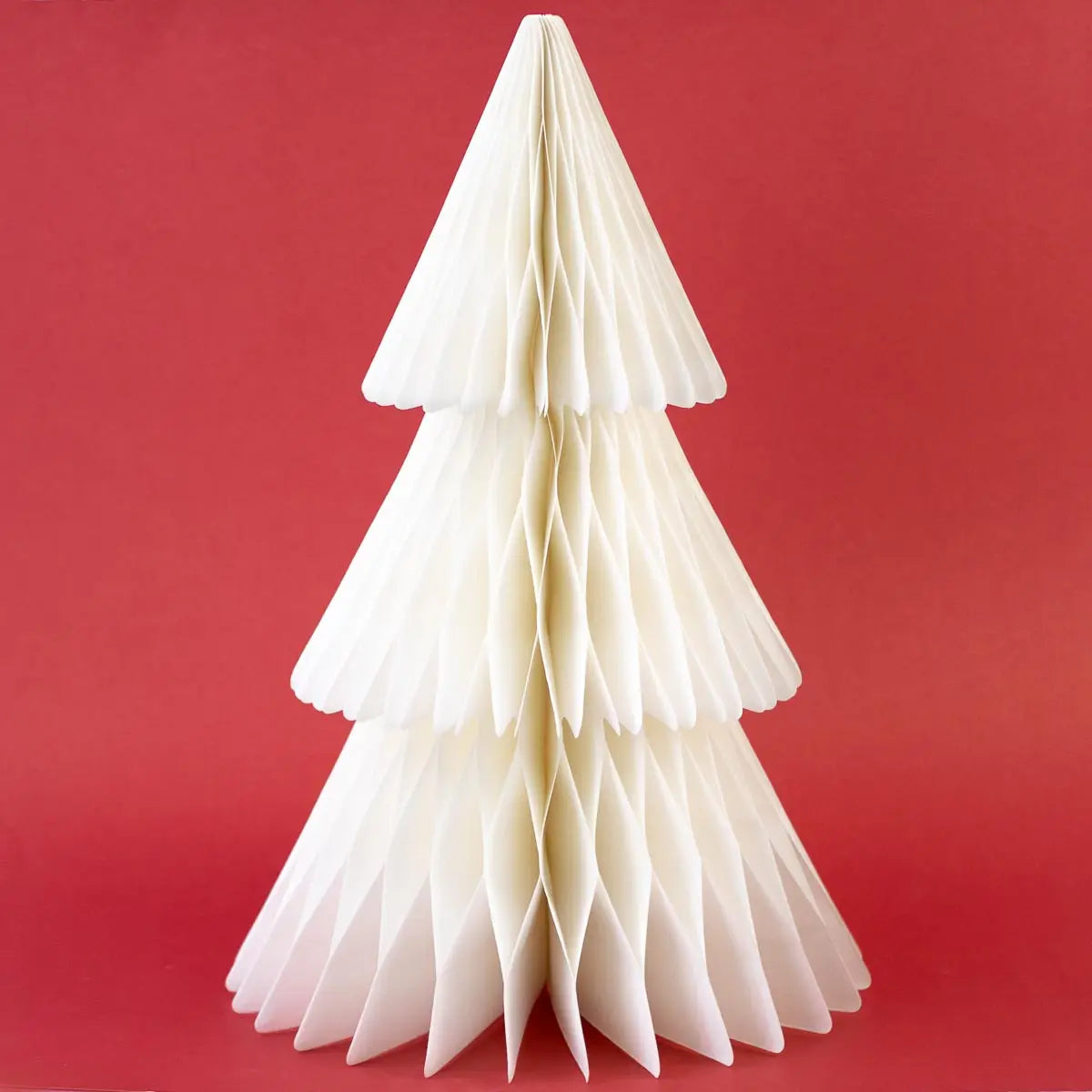 Accordion Paper Tree | Ivory