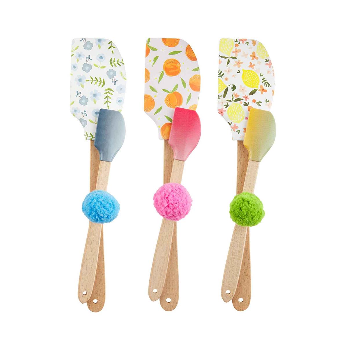 Floral Spatula Set