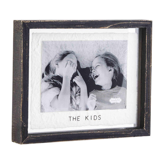The Kids Black Glass Frame