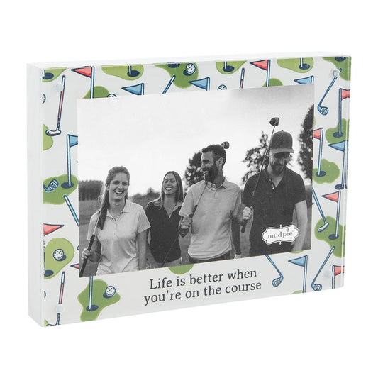 Golf Acrylic Magnetic Block  Frame