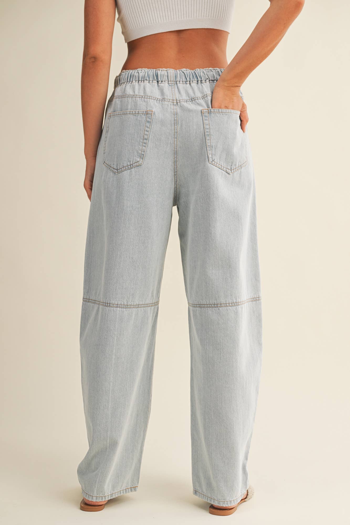Barrel-Leg Jeans