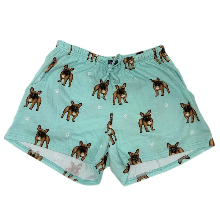 Pajama Shorts | French Bulldog