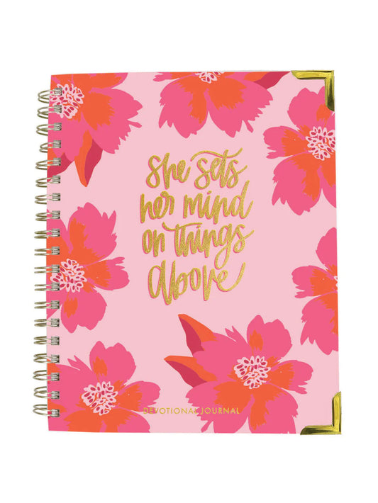 She Sets Her Mind Devotional Journal