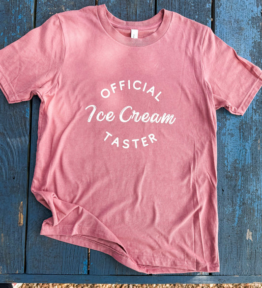 Youth Official Ice Cream Taster Tee