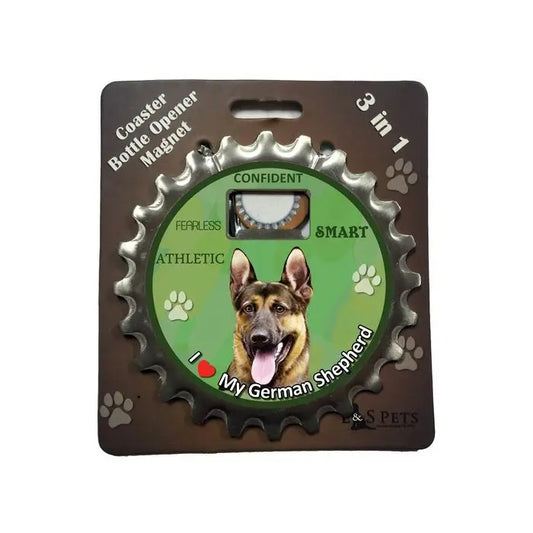 German Shepherd |  3 in 1 Magnetic Coaster